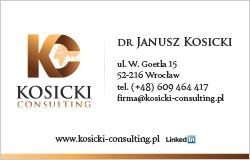 Wizytówka Kosicki Consulting